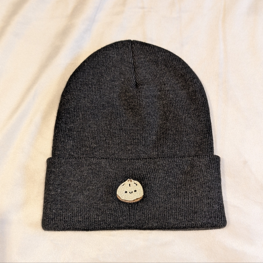 NWT Dumpling Embroidered Beanie